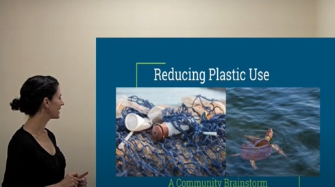 Reducing Plastic Use: A Community Brainstorm with Ariana Figueroa